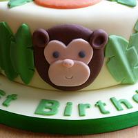 Jungle Birthday Cake