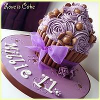 Chocolate and Purple for Millie
