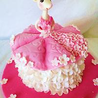 Angelina-ballerina cake