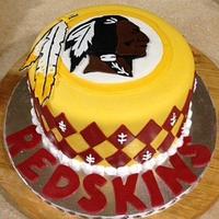 Washington Redskins cake