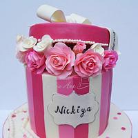 Victoria Secret Gift Box Cake