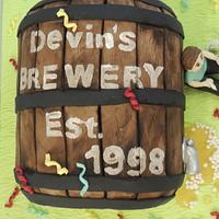 18th Birthday Beer Barrel