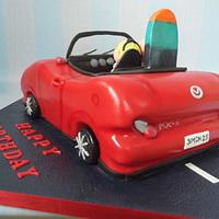 Mazda MX-5 cake