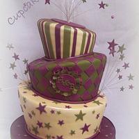 Wonky Wedding Cake
