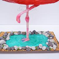 Flamingo Cake!