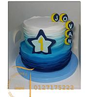 blue star cakes 