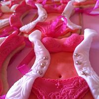 Bridal Shower lingerie (underwear)  cookies كوكيز ليلة الحنا حفلة وداع العروس