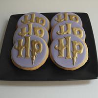 Harry Potter cake and biscuits