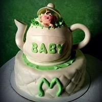 Tea party baby shower