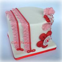 Shabby Lace Cake