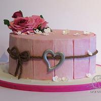Romantic Valentine's Cake