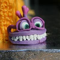 Monsters & Co cake for my Adry