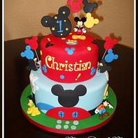 Mickey Mouse Clubhouse Cake!