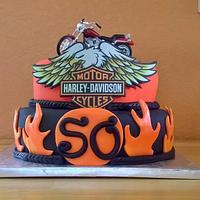Harley Davidson's Cake
