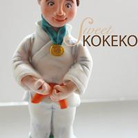 Karate Boy Topper