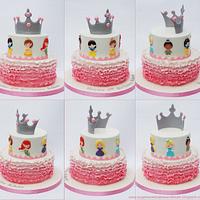 Princess Ruffle Cake