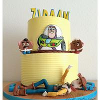 Disney Pixar Cowboy Woody- Toy Story birthday cake.
