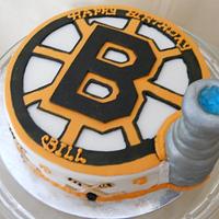 Boston Bruins Stanley Cup Birthday Cake