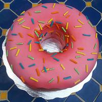Donut cake
