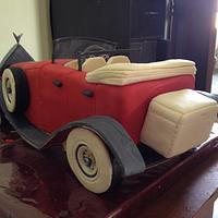 Rolls royce vintage car 