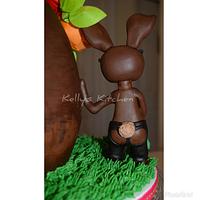"Cheeky" Easter/Birthday Cake