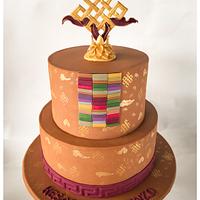 Tibetan Wedding Cake