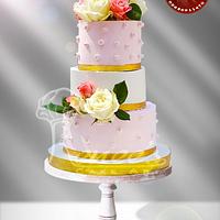 Wedding Cake by Purbaja B Chakraborty