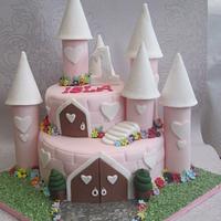  Baby's First Birthday Castle Cake, 