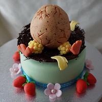 Easter Egg Cake