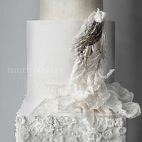 Couture wedding cake...