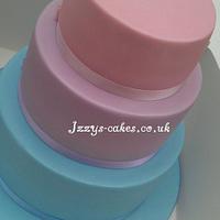 Very simple wedding cake