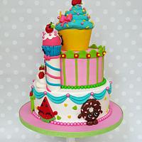 Shopkins Castle Cake - Decorated Cake by Rose Dream Cakes - CakesDecor