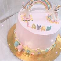Unicorn baby cake