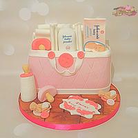Another baby bag cake