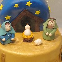 Nativity Cake 