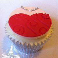 Engagement/Bride & Groom Cupcakes