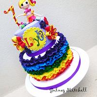 Lalaloopsy Rainbow cake