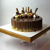 Chocolate drip cake Chocolate drip cake