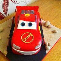 Lightning McQueen Cars Cake