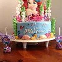 Ariel Cake and Cake Pops