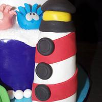 Club Penguin Birthday Cake