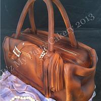 Brown Coach Handbag