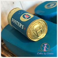 Fosters can cake