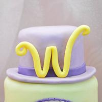 Willy wonka inspired cake