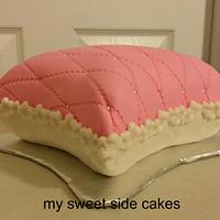 my second pillow cake....