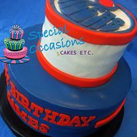 Edmonton Oilers Birthday Cake 