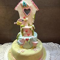 Battesimo Aurora "sweet cake"