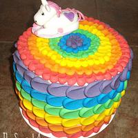 Rainbow/Unicorn Cake