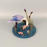 Blue Heron (Showpiece)