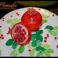 Pomegranade cake